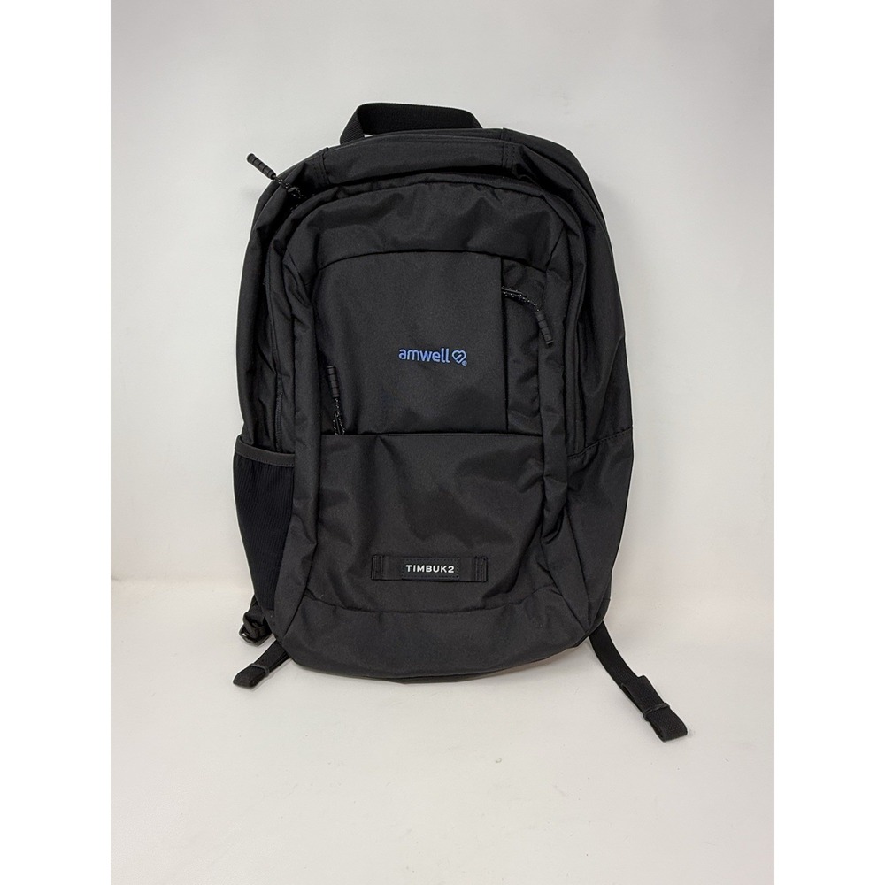 Timbuk2 Parkside Eco Black Backpack‎ 3840-3 Company Logo Bag